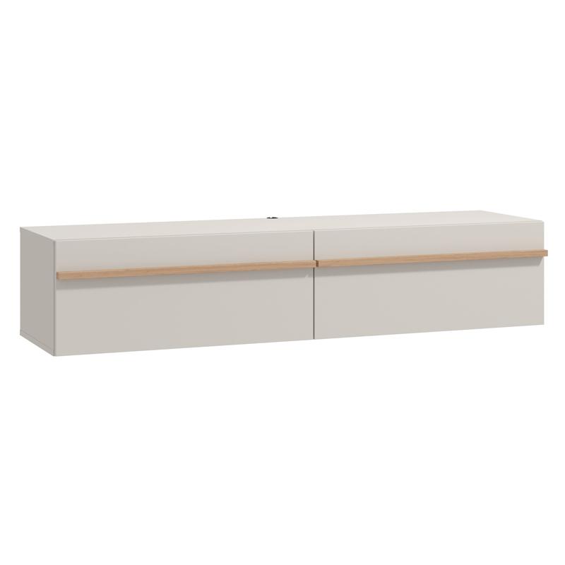 ΕΠΙΠΛΟ ΤΗΛΕΟΡΑΣΗΣ ARLES TV 154 2K2V CASHMERE/ARTISAN OAK ΧΡΩΜΑ 154x42x32εκ