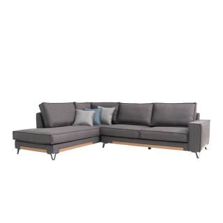 ΚΑΝΑΠΕΣ Fylliana Phoenix ΑΡΙΣΤΕΡΗ ΓΩΝΙΑ ΑΝΘΡΑΚΙ 280x220x95