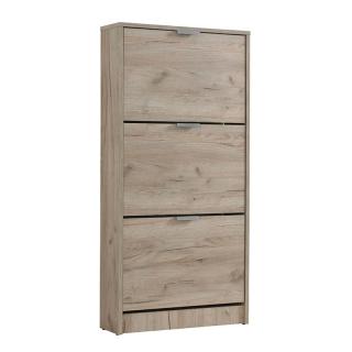 ΠΑΠΟΥΤΣΟΘΗΚΗ Hugo 23 Grey Oak 67x28x119εκ